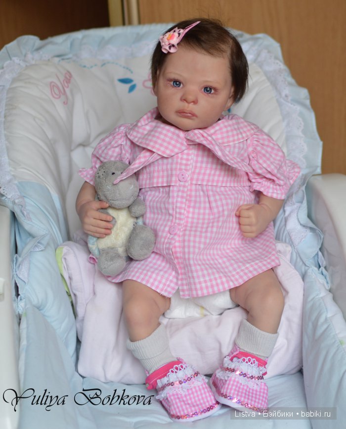 Кукла реборн, молд Мелани от Ирины Капланской