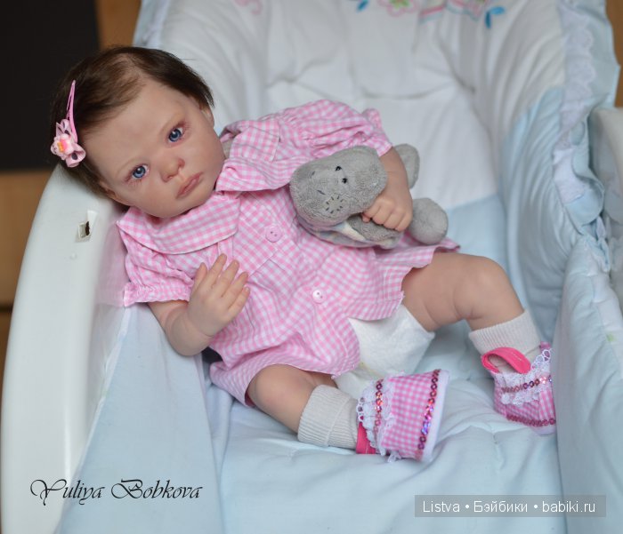 Кукла реборн, молд Мелани от Ирины Капланской (фото 5)