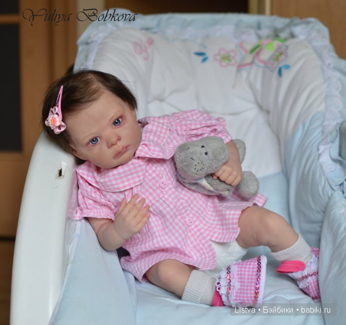 Кукла реборн, молд Мелани от Ирины Капланской (фото 7)