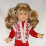 Как мы Альму одевали... Кукла Паола Рейна