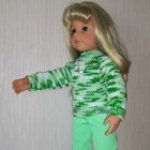 Шьём и вяжем с зелёным настроением.. Одежда для кукол Готц