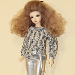 Блестящие брючки