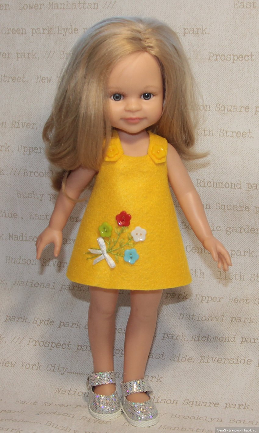 Фетр и букетики — Одежда и обувь для кукол своими руками: фото (фото 2)