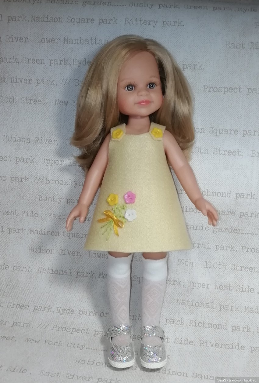 Фетр, букетик и ВЫКРОЙКА — Выкройки для кукол