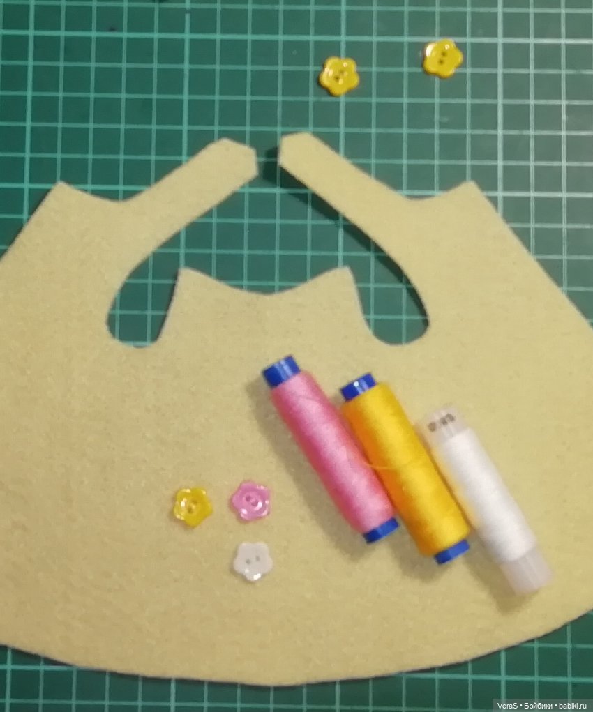Фетр, букетик и ВЫКРОЙКА — Выкройки для кукол (фото 8)