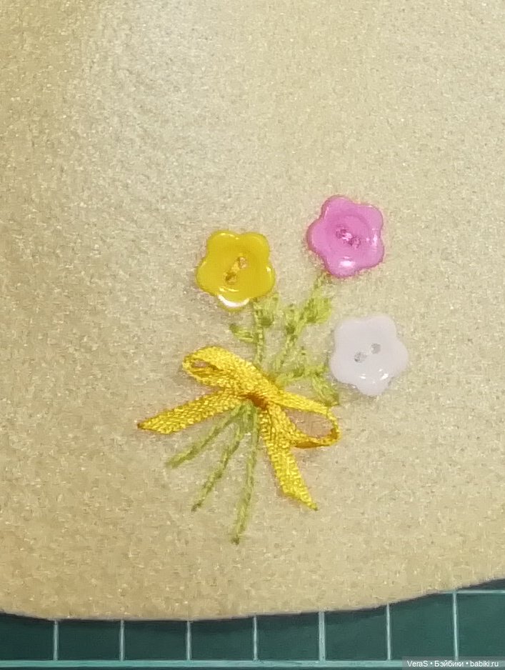 Фетр, букетик и ВЫКРОЙКА — Выкройки для кукол