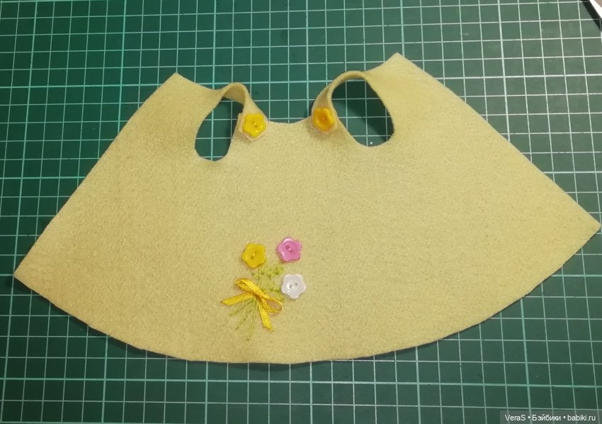 Фетр, букетик и ВЫКРОЙКА — Выкройки для кукол