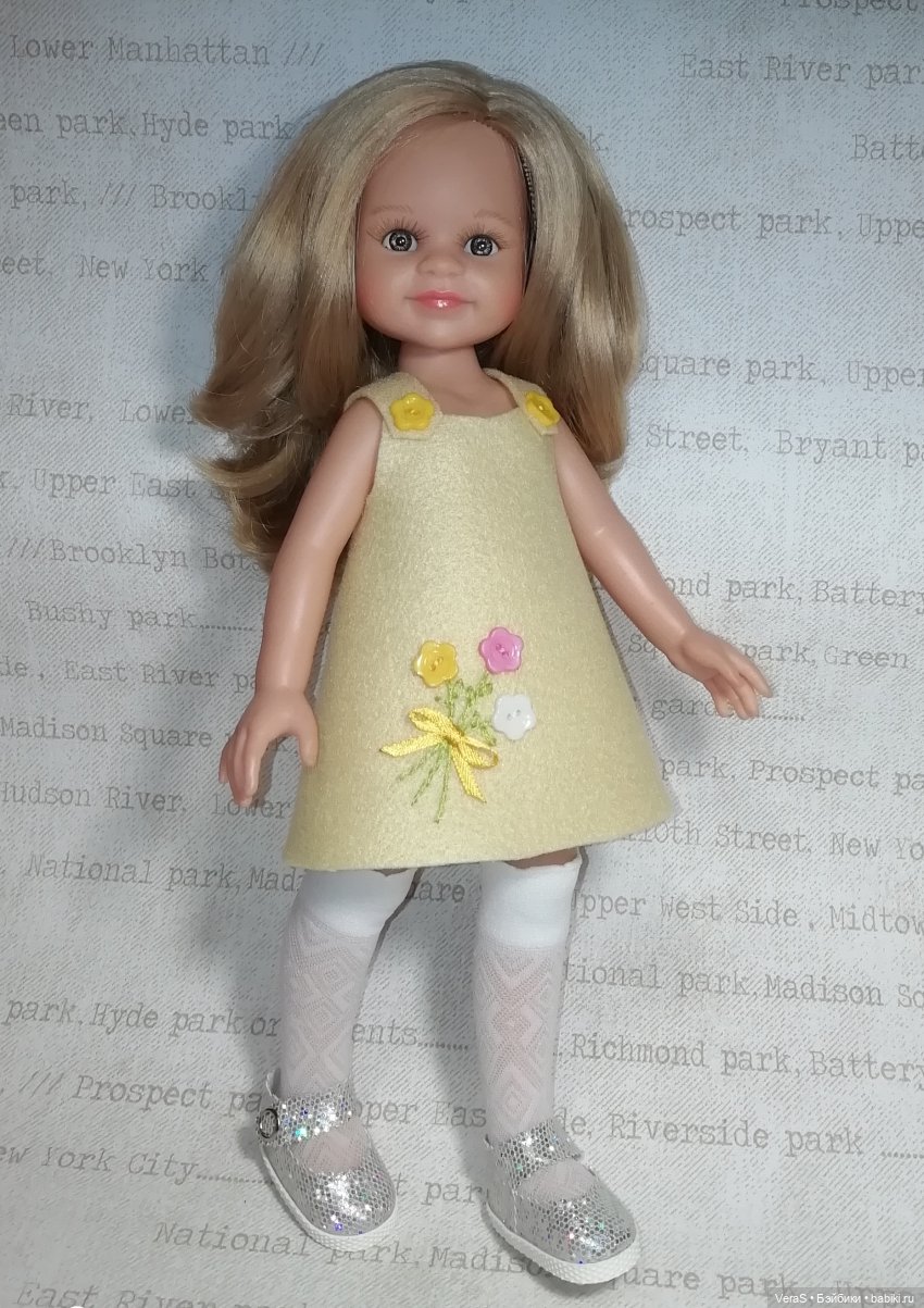 Фетр, букетик и ВЫКРОЙКА — Выкройки для кукол