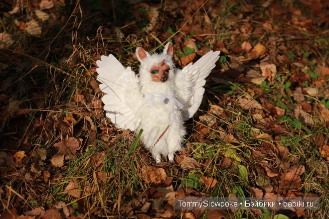 Летающая Лама - Единорог — Игрушки в смешанной технике (мех и глина): Арт (фото 7)