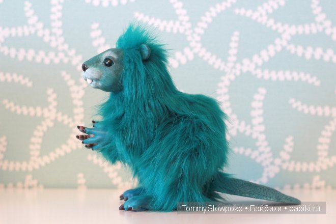 Игрушка ручной работы. Бобр