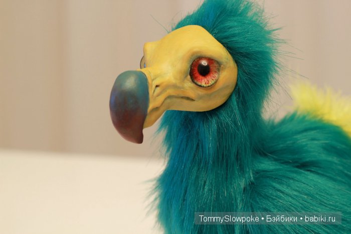 Ананасовый Додо — Игрушки в смешанной технике (мех и глина): Арт (фото 6)