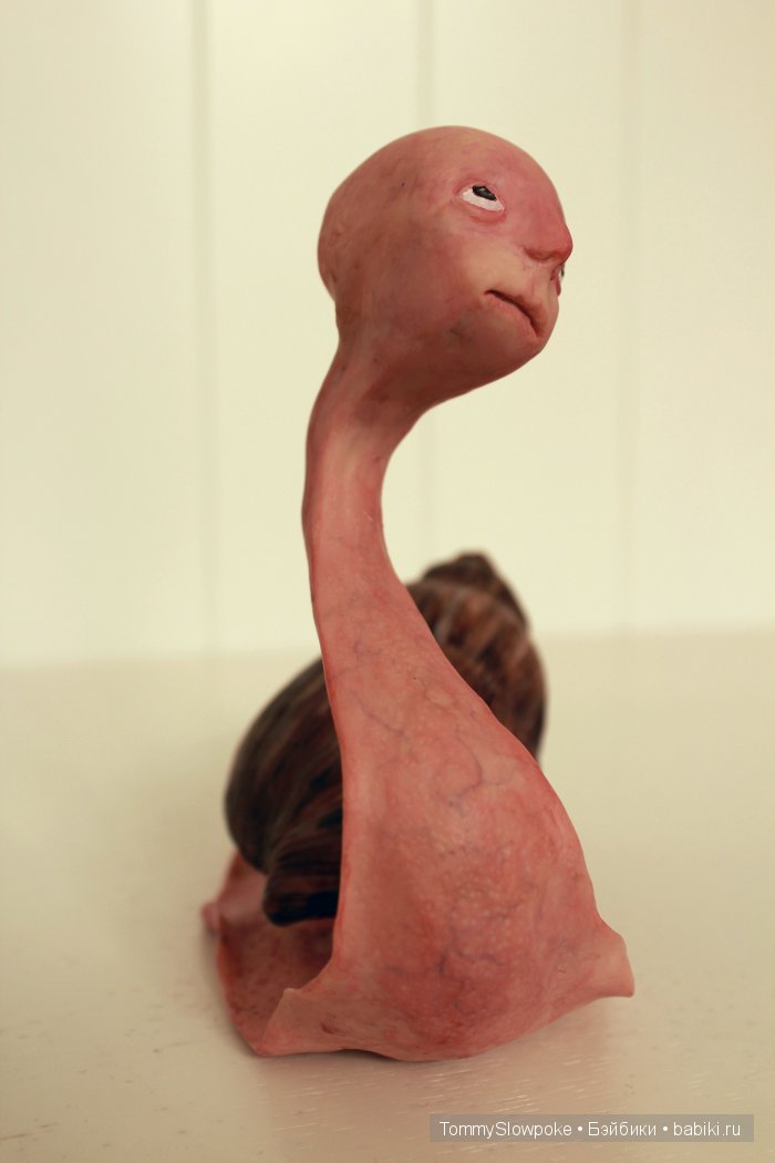 Он хотел быть лебедем — Лепка авторских игрушек и папье (фото 7)