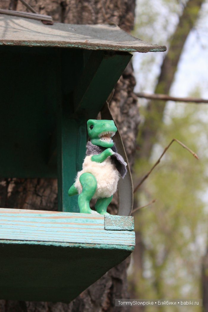 Тирекс. Игрушка ручной работы (фото 8)