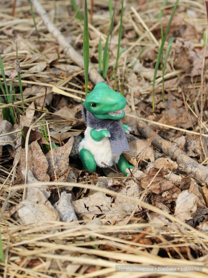 Тирекс. Игрушка ручной работы