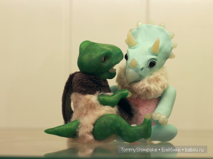 Тирекс. Игрушка ручной работы (фото 3)