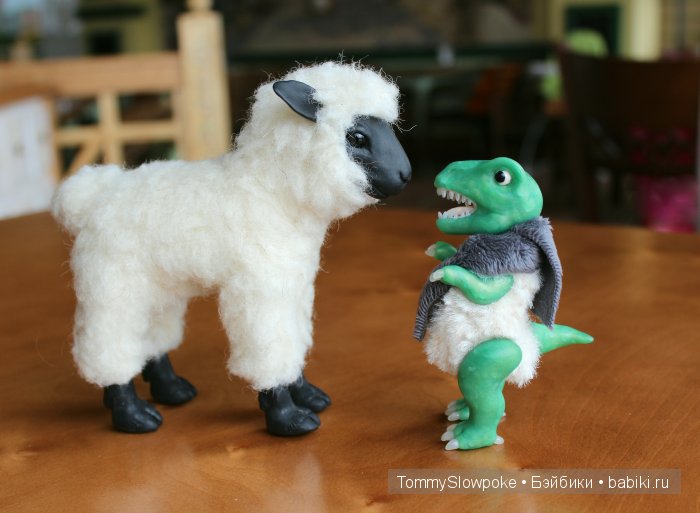 Тирекс. Игрушка ручной работы