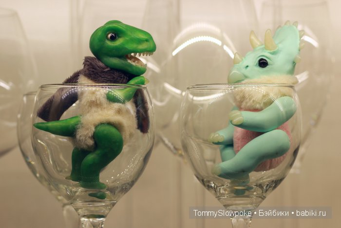 Тирекс. Игрушка ручной работы