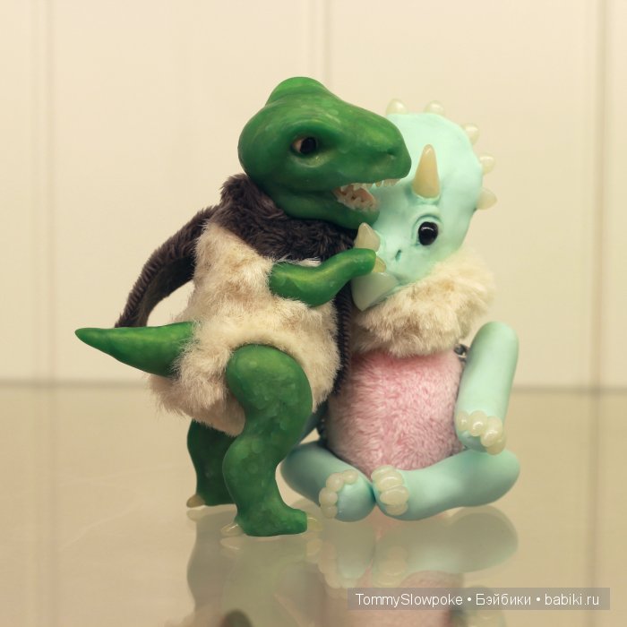 Тирекс. Игрушка ручной работы (фото 6)