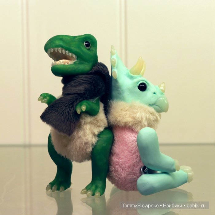 Тирекс. Игрушка ручной работы (фото 7)