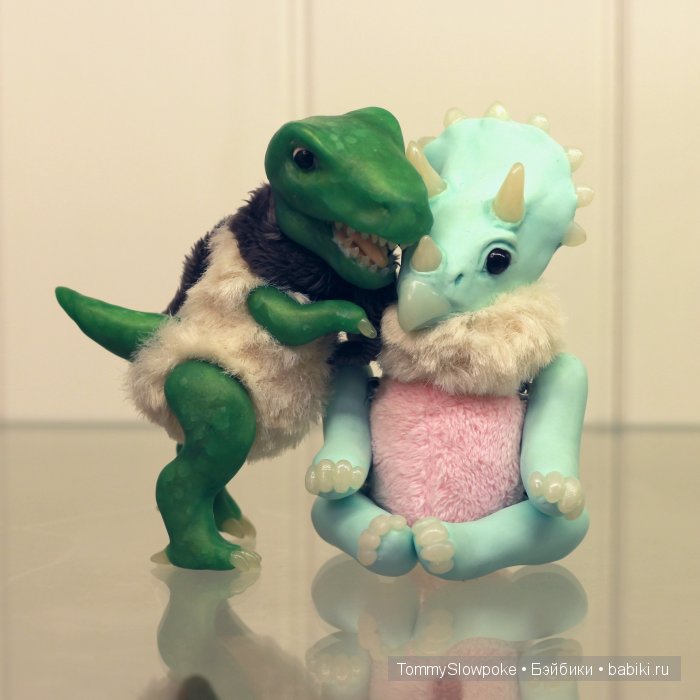 Тирекс. Игрушка ручной работы (фото 5)