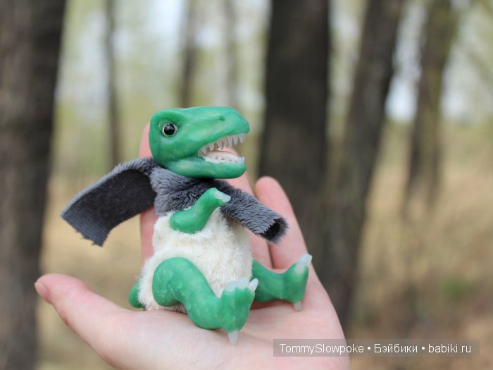 Тирекс. Игрушка ручной работы