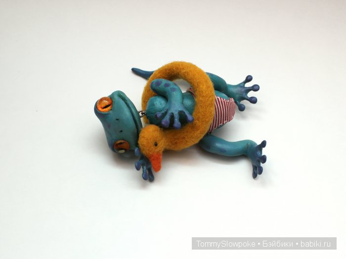 Геккон. Игрушка ручной работы (фото 9)