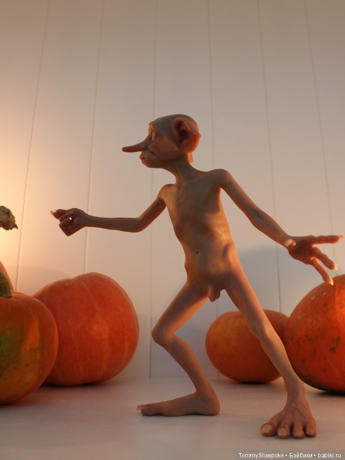 Ещё один Добби — Лепка авторских игрушек и папье (фото 8)