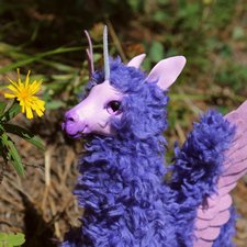 Летающая Лама-Единорог