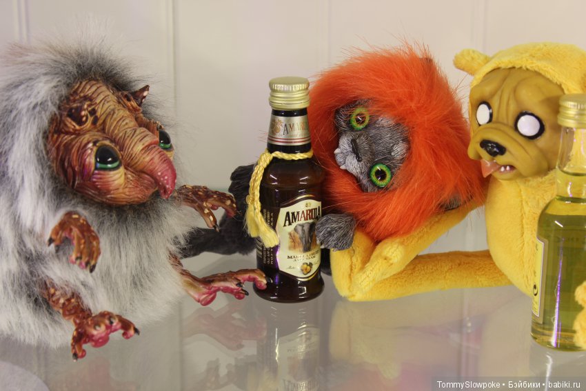 Пёс Джейк — Игрушки в смешанной технике (мех и глина): Арт (фото 7)