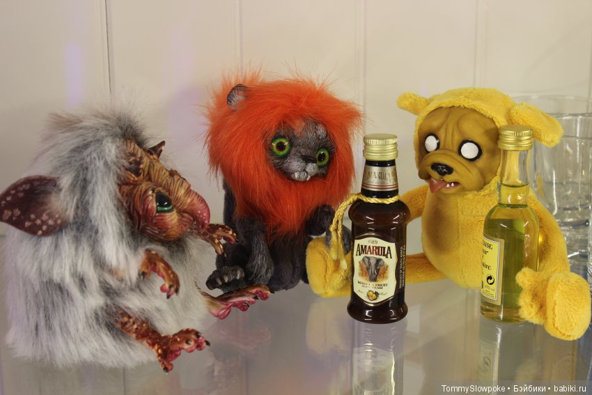 Пёс Джейк — Игрушки в смешанной технике (мех и глина): Арт (фото 6)