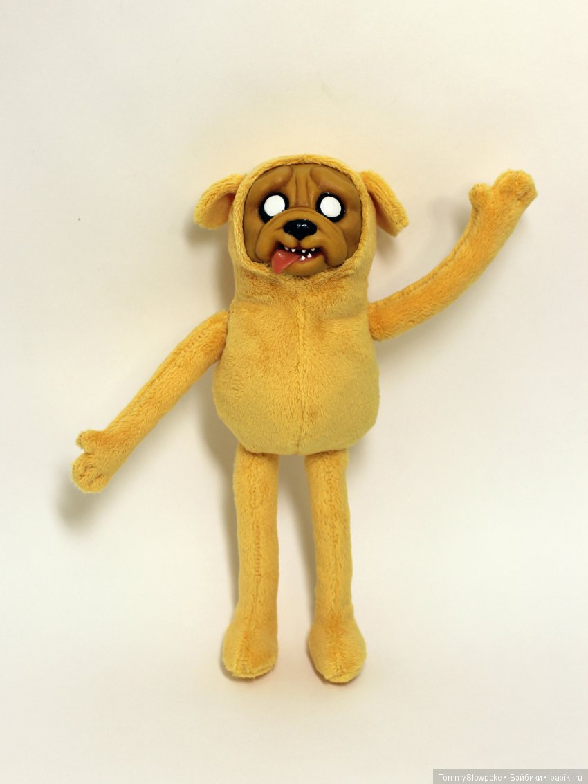 Пёс Джейк — Игрушки в смешанной технике (мех и глина): Арт (фото 3)