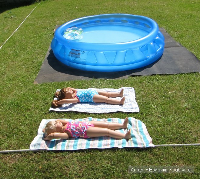 Лето на даче. День 1. Куклы Masterpiece