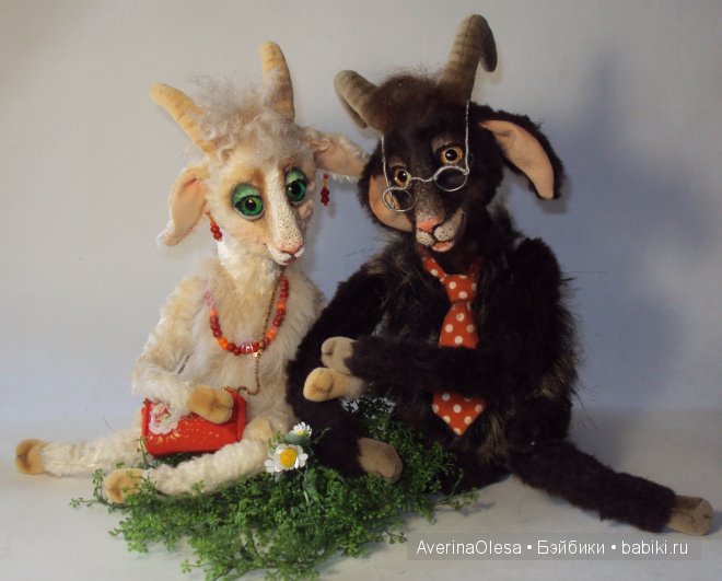 Любовь зла — Игрушки в смешанной технике (мех и глина): Арт