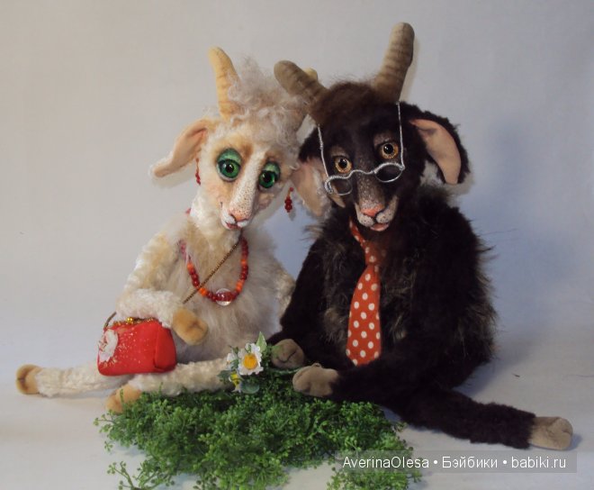 Любовь зла — Игрушки в смешанной технике (мех и глина): Арт