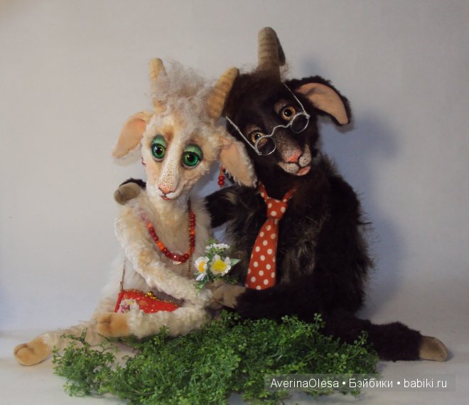 Любовь зла — Игрушки в смешанной технике (мех и глина): Арт