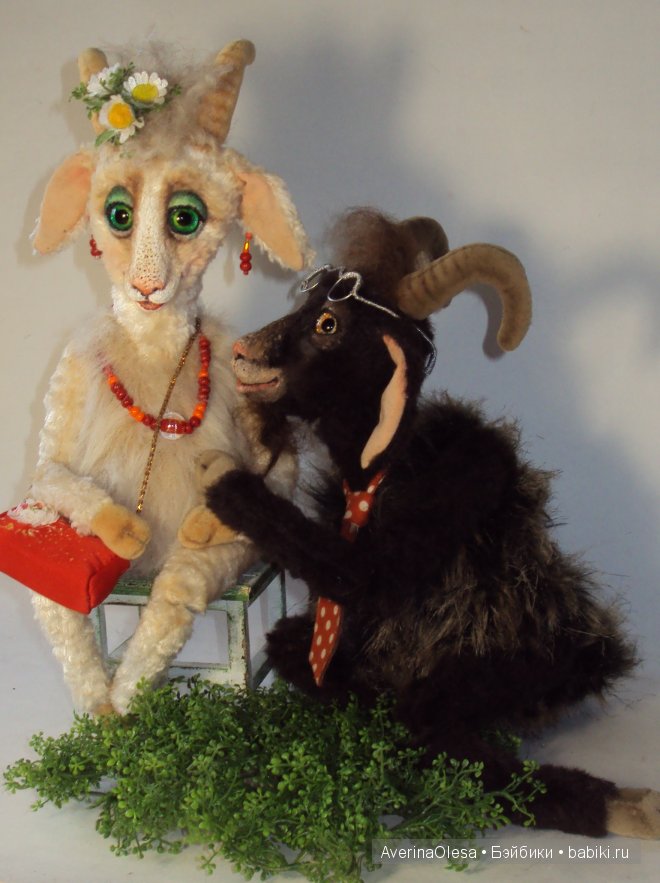 Любовь зла — Игрушки в смешанной технике (мех и глина): Арт