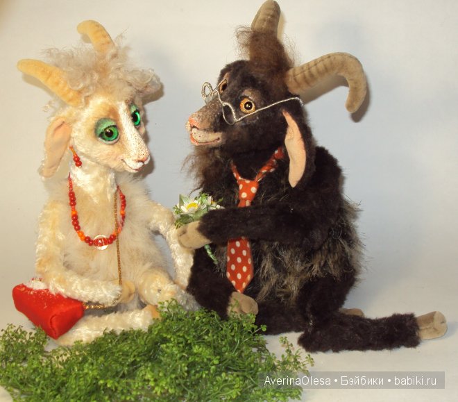 Любовь зла — Игрушки в смешанной технике (мех и глина): Арт