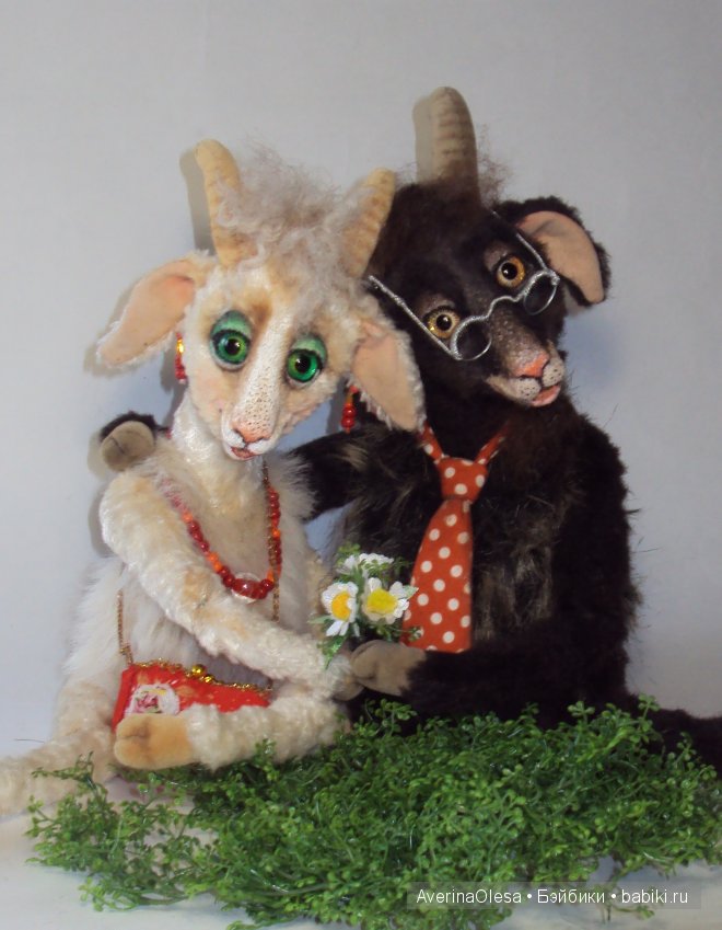 Любовь зла — Игрушки в смешанной технике (мех и глина): Арт