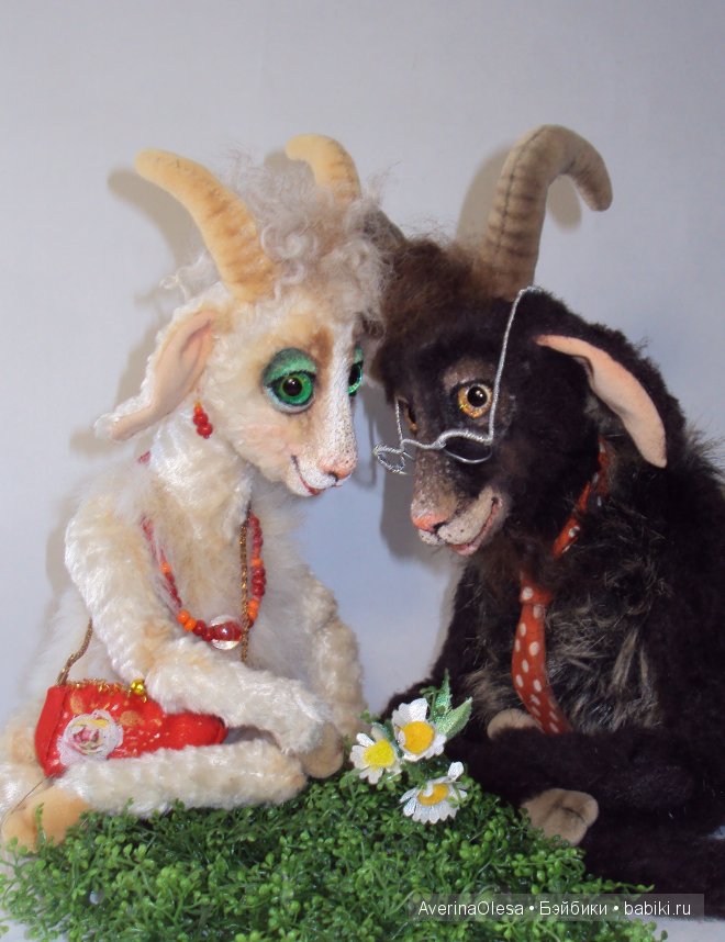 Любовь зла — Игрушки в смешанной технике (мех и глина): Арт