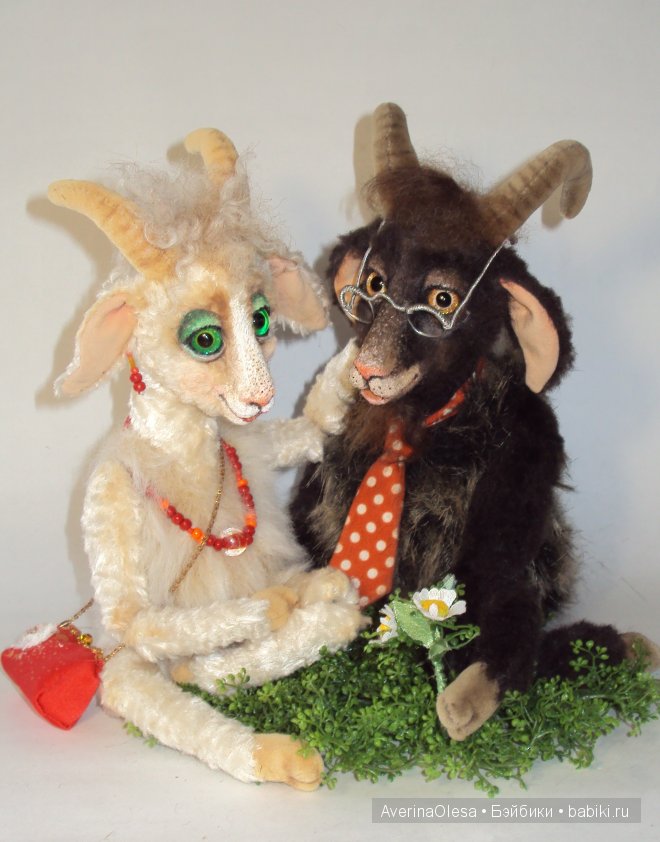 Любовь зла — Игрушки в смешанной технике (мех и глина): Арт