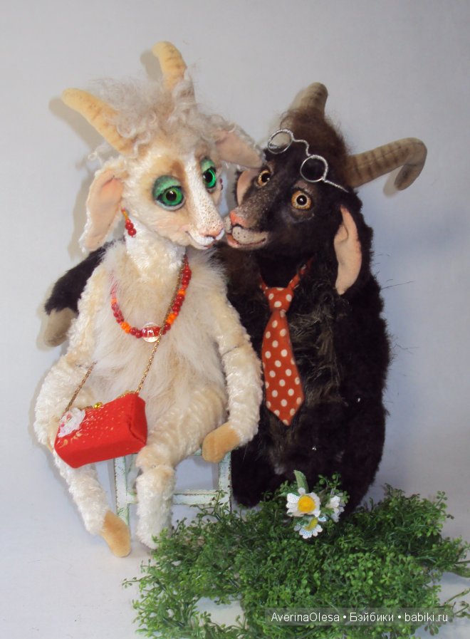 Любовь зла — Игрушки в смешанной технике (мех и глина): Арт