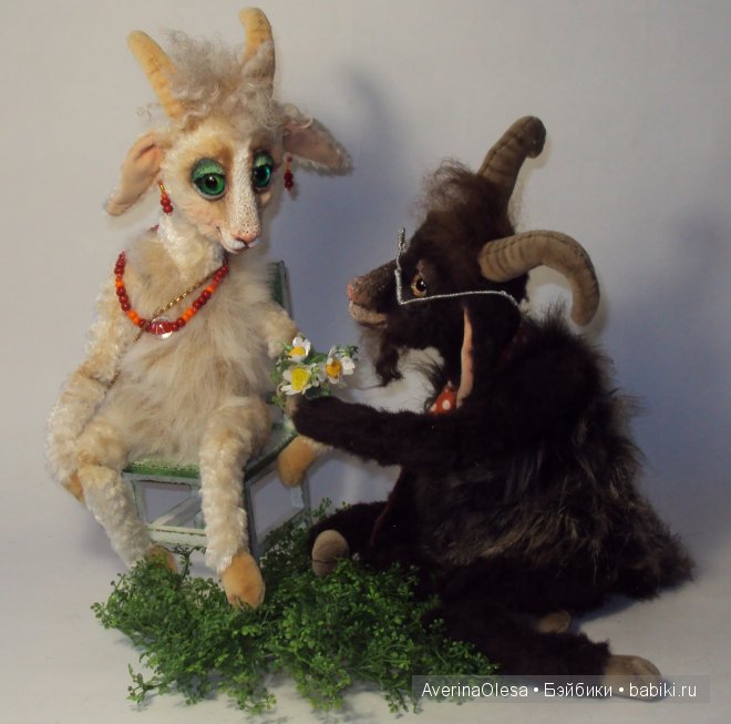 Любовь зла — Игрушки в смешанной технике (мех и глина): Арт (фото 3)