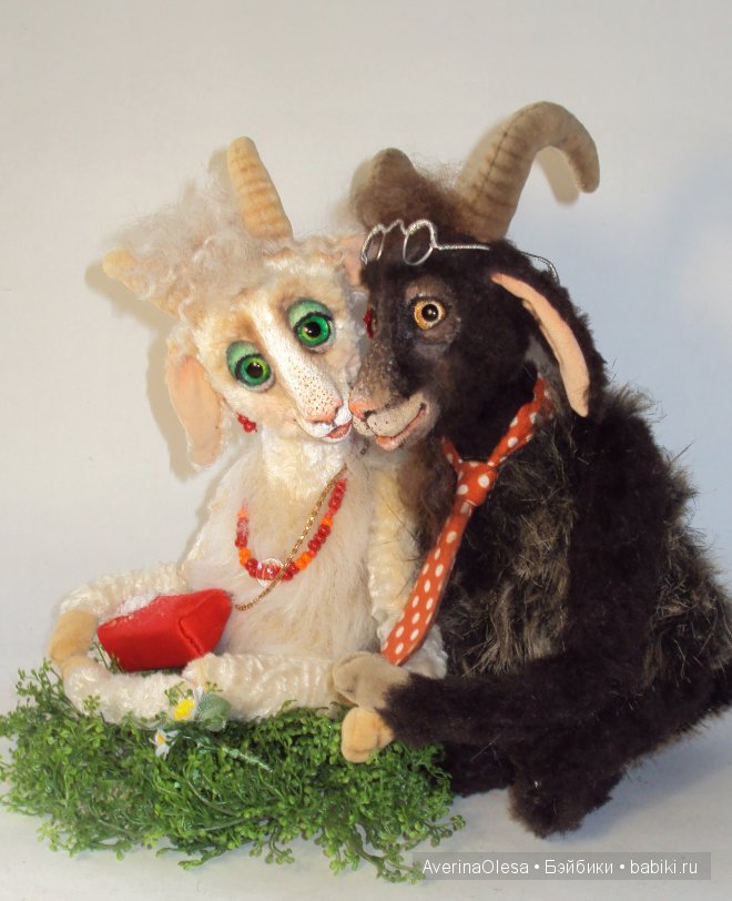 Любовь зла — Игрушки в смешанной технике (мех и глина): Арт