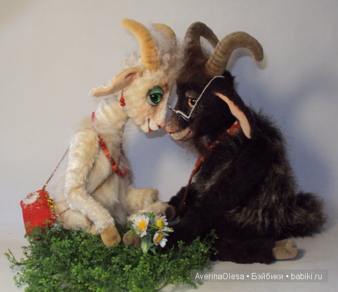 Любовь зла — Игрушки в смешанной технике (мех и глина): Арт