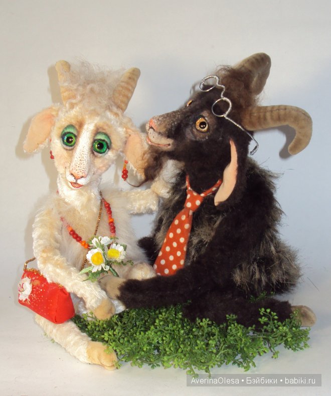 Любовь зла — Игрушки в смешанной технике (мех и глина): Арт