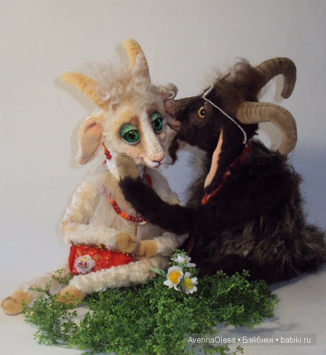 Любовь зла — Игрушки в смешанной технике (мех и глина): Арт
