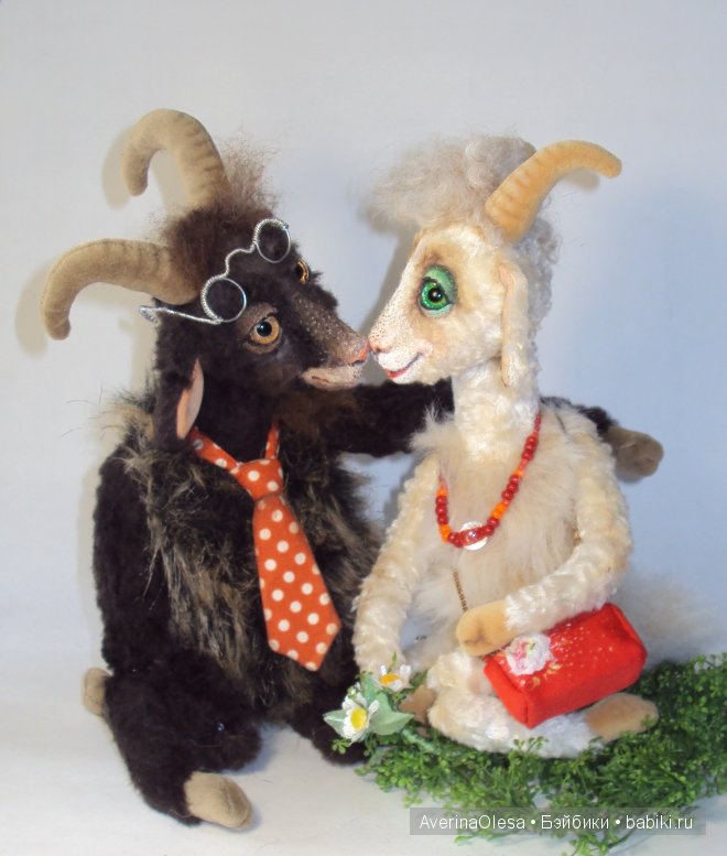 Любовь зла — Игрушки в смешанной технике (мех и глина): Арт