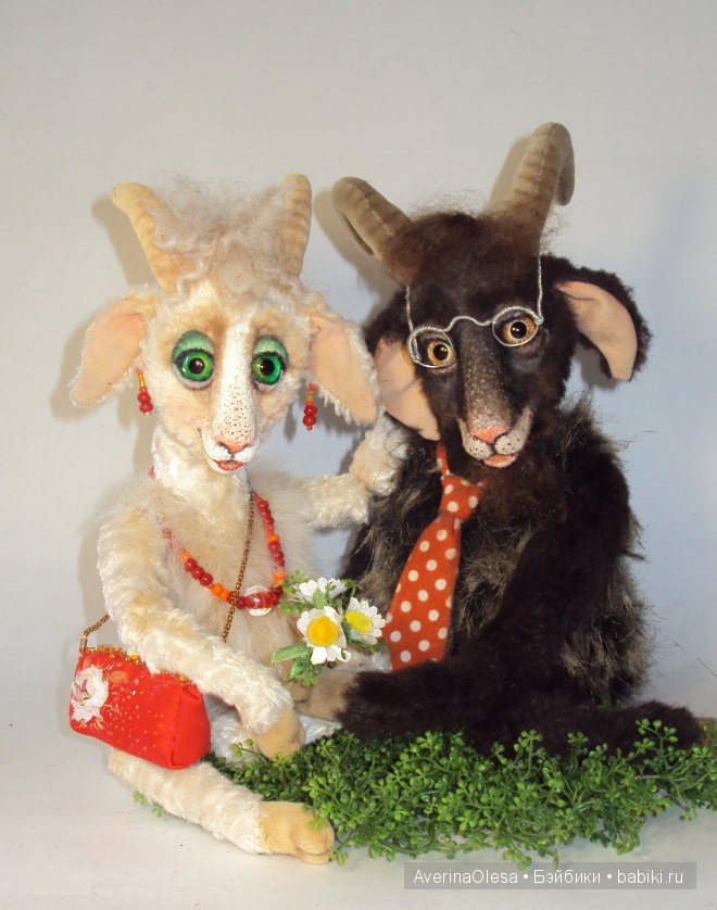 Любовь зла — Игрушки в смешанной технике (мех и глина): Арт