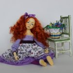 Анютка. Авторская кукла