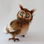 Сова, игрушка ручной работы